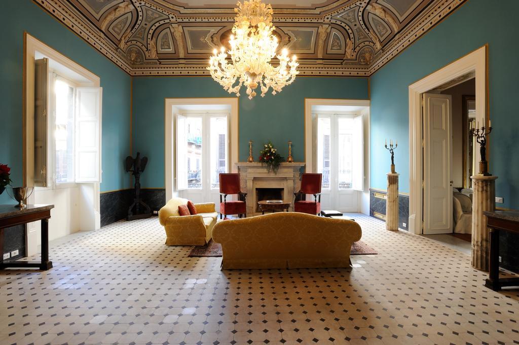 Apartmán Palazzo Montevago Palermo Exteriér fotografie