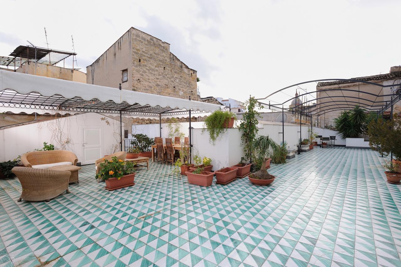 Apartmán Palazzo Montevago Palermo Exteriér fotografie